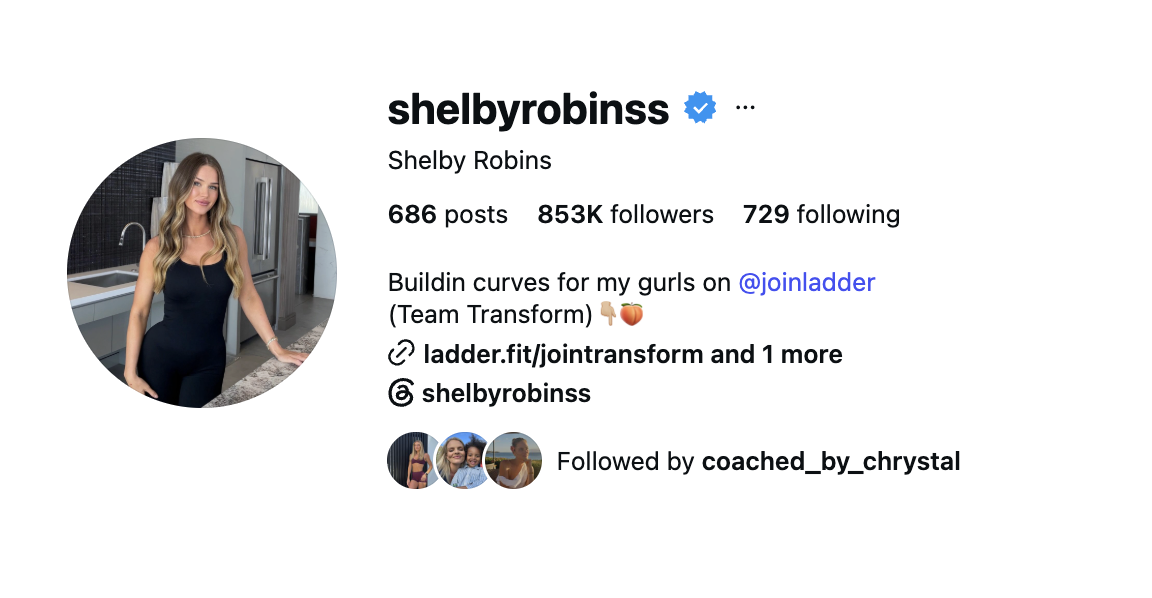 Shelby Robins en Ladder